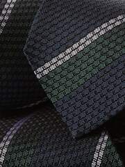 Charles Tyrwhitt Blue Grenadine Stripe Tie - Image 2 of 2