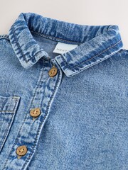 Blue Denim Denim 100% Cotton Jumpsuit - Image 2 of 3