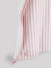 Pink Stripe Pencil Pleat Blackout Curtains - Image 8 of 8