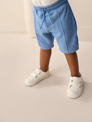Blue Jersey Bomber Jacket and Shorts Set (3mths-7yrs) - Image 4 of 4
