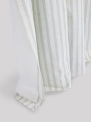 Sage Stripe Pencil Pleat Blackout Curtains - Image 7 of 8