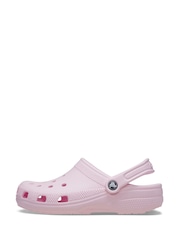 Crocs Pink Milk Adults Classic Clogs - Image 2 of 10
