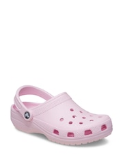Crocs Pink Milk Adults Classic Clogs - Image 3 of 10