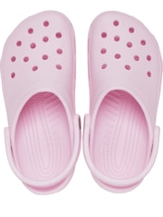 Crocs Pink Milk Adults Classic Clogs - Image 4 of 10