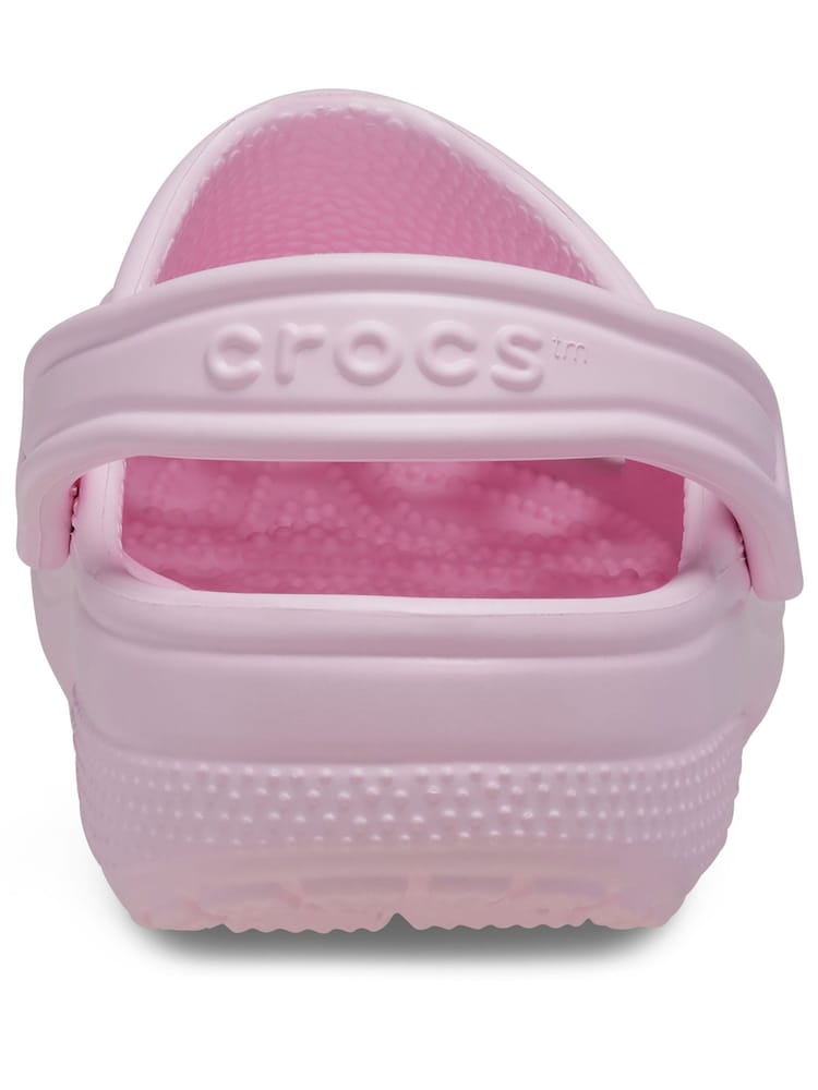 Crocs Pink Milk Adults Classic Clogs - Image 5 of 10