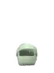 Crocs Jade Tint Adults Floral Cut Out Clogs - Image 8 of 9