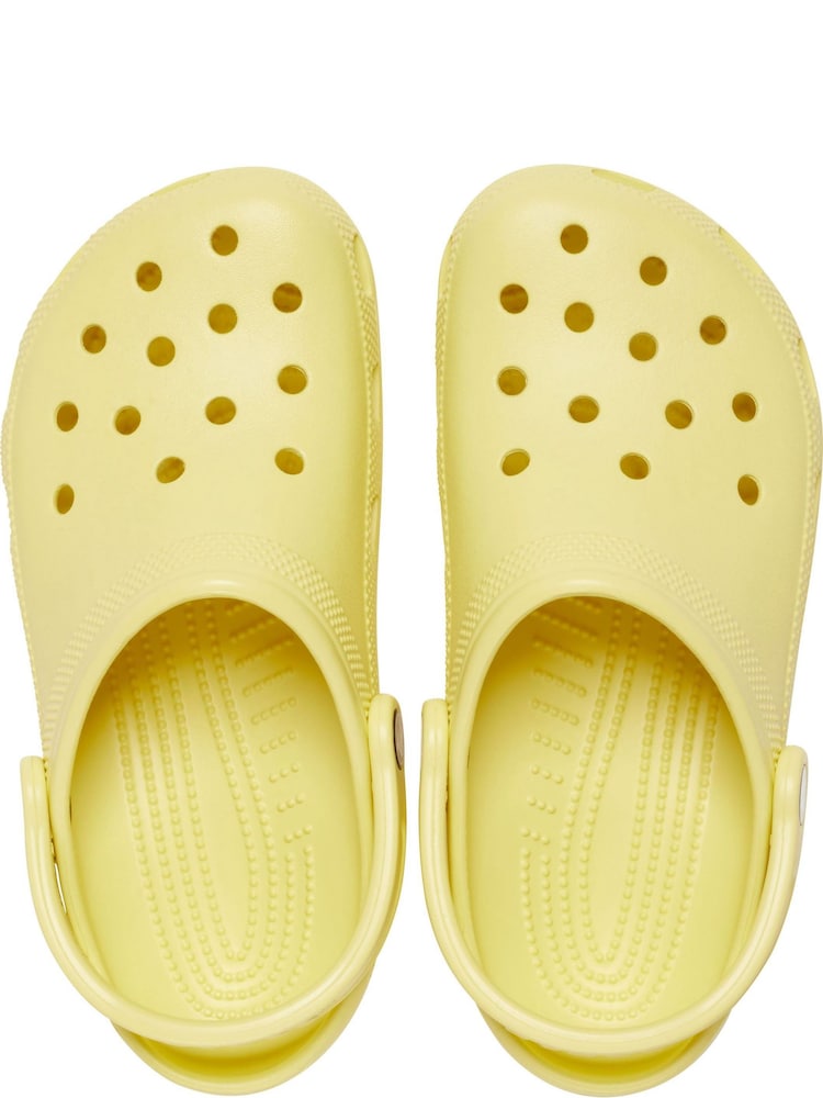 Crocs Yellow Adults Classic Clogs - Image 4 of 6