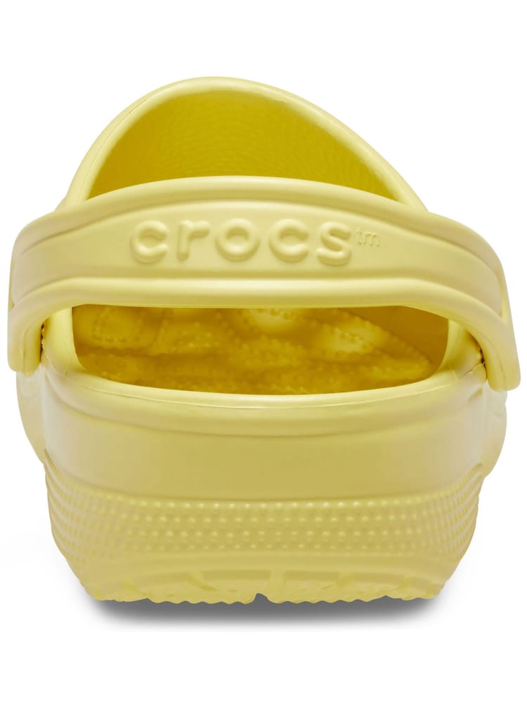 Crocs Yellow Adults Classic Clogs - Image 5 of 6