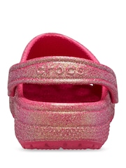 Crocs Dragon Fruit Adults Glitter Clogs - Image 4 of 7