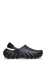 Crocs Black Adults Echo Clogs - Image 1 of 7