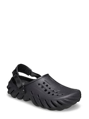 Crocs Black Adults Echo Clogs - Image 3 of 7