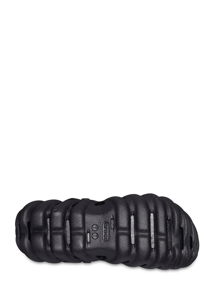 Crocs Black Adults Echo Clogs - Image 7 of 7