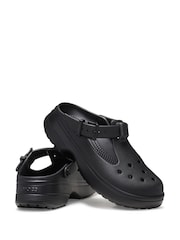 Crocs Black Adults MJ Clogs - Image 4 of 8