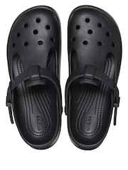 Crocs Black Adults MJ Clogs - Image 6 of 8