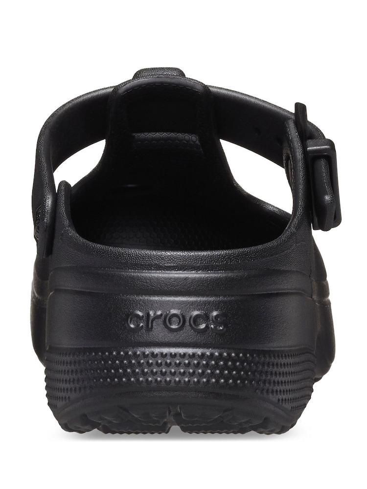 Crocs Black Adults MJ Clogs - Image 8 of 8