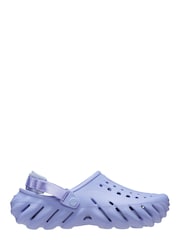 Crocs Mystic Purple Adults Echo Clogs - Image 2 of 9
