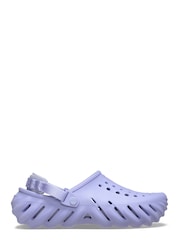 Crocs Mystic Purple Adults Echo Clogs - Image 4 of 9