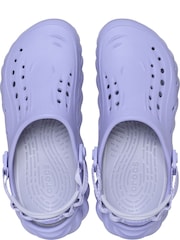 Crocs Mystic Purple Adults Echo Clogs - Image 7 of 9