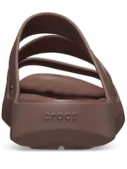 Crocs Black Chrome Adults Getaway Strappy Sandals - Image 6 of 7