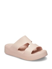 Crocs Pink Womens Getaway H Strap Sandals - Image 2 of 6