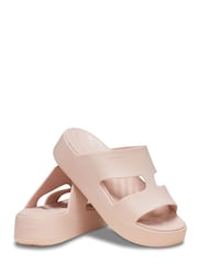 Crocs Pink Womens Getaway H Strap Sandals - Image 3 of 6