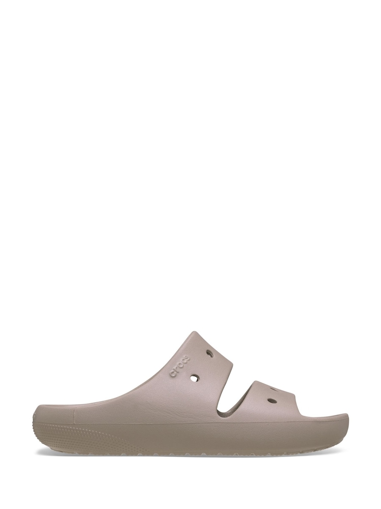 Crocs Brown Adults Classic Sandals - Image 1 of 7