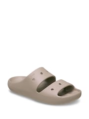 Crocs Brown Adults Classic Sandals - Image 3 of 7