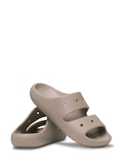 Crocs Brown Adults Classic Sandals - Image 4 of 7