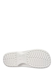 Crocs White Womens Cross Strap Sandals - Image 7 of 7