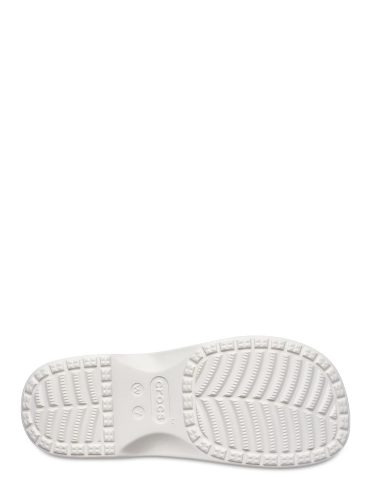 Crocs White Womens Cross Strap Sandals - Image 7 of 7
