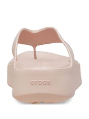 Crocs Pink Womens Getaway Platform Flip Flops - Image 4 of 6