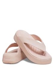 Crocs Pink Womens Getaway Platform Flip Flops - Image 5 of 6