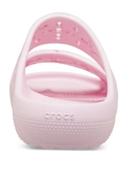 Crocs Pink Classic Floral Cut Out Sandals - Image 2 of 7
