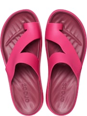 Pink - Crocs Adults Getaway Platform Toe Loop Sandals - Bild 4 von 7