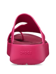 Pink - Crocs Adults Getaway Platform Toe Loop Sandals - Bild 6 von 7