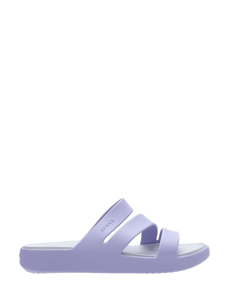Crocs Mystic Purple Adults Getaway Strappy Sandals - Image 1 of 8