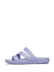 Crocs Mystic Purple Adults Getaway Strappy Sandals - Image 3 of 8