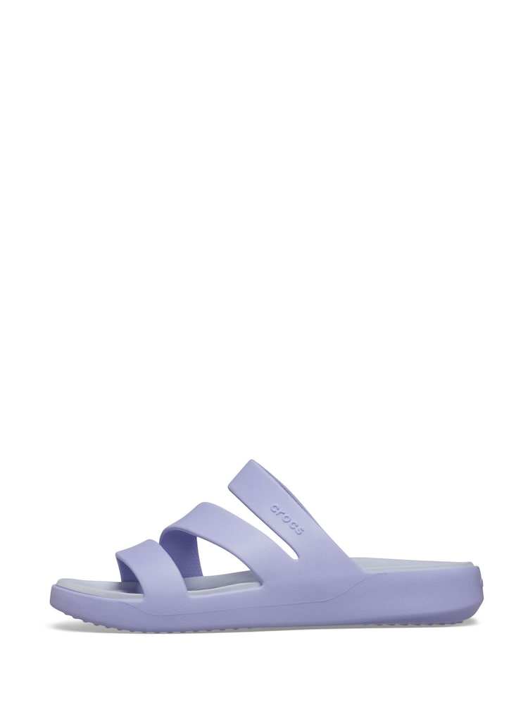 Crocs Mystic Purple Adults Getaway Strappy Sandals - Image 3 of 8