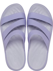 Crocs Mystic Purple Adults Getaway Strappy Sandals - Image 7 of 8