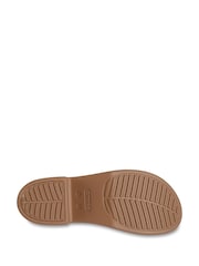 Crocs Sapia Brooklyn Woven Sepia Wedge Sandals - Image 5 of 5