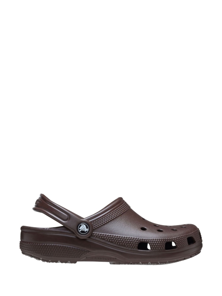 Crocs Coffee Adults Classic Clogs - Image 1 of 8 Crocs Coffee Adults Classic Clogs - Image 1 of 8