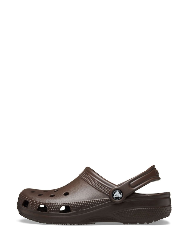 Crocs Coffee Adults Classic Clogs - Image 2 of 8
