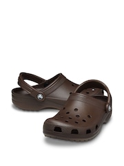 Crocs Coffee Adults Classic Clogs - Image 4 of 8