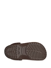 Crocs Coffee Adults Classic Clogs - Image 7 of 8
