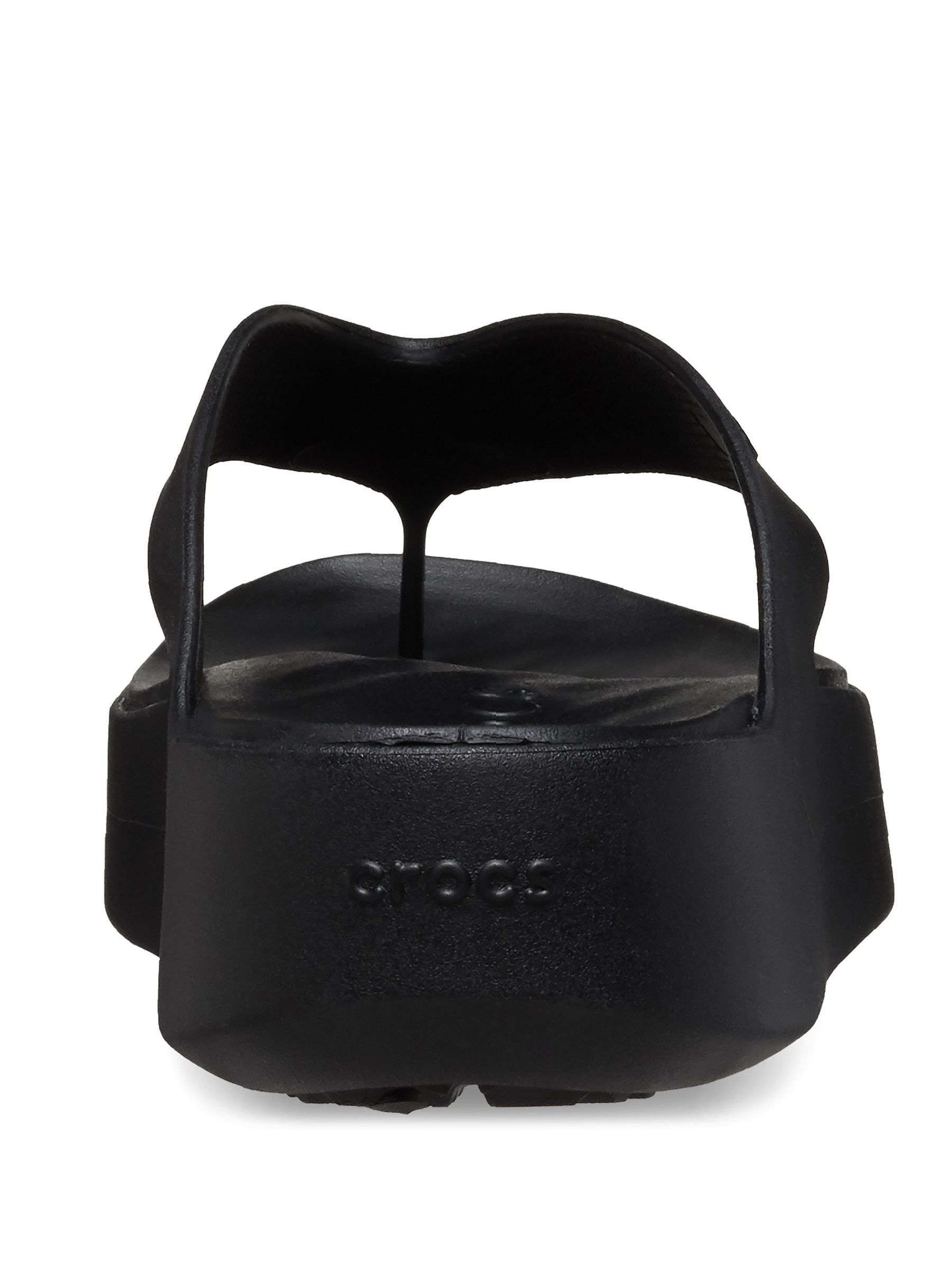 Buy Crocs Black Womens Getaway Platform Flip Flops from Next India