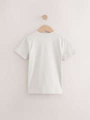 Gris motif moto - T-shirt graphique à manches courtes coupe régulière 100% coton (3-16ans) - Image 2 de 4