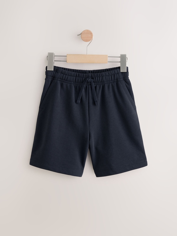 Blue Dark Navy Sporty Fit Basic Shorts (3-16yrs) - Image 1 of 4