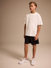 Black Sporty Fit Basic Shorts (3-16yrs) - Image 1 of 5