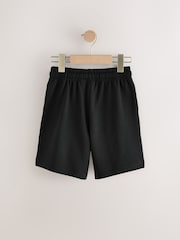 Black Sporty Fit Basic Shorts (3-16yrs) - Image 3 of 5