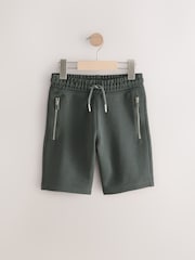 Khaki Green Smart Shorts (3-16yrs) - Image 1 of 4